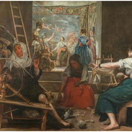 The Spinners or The Fable of Arachne. Velázquez