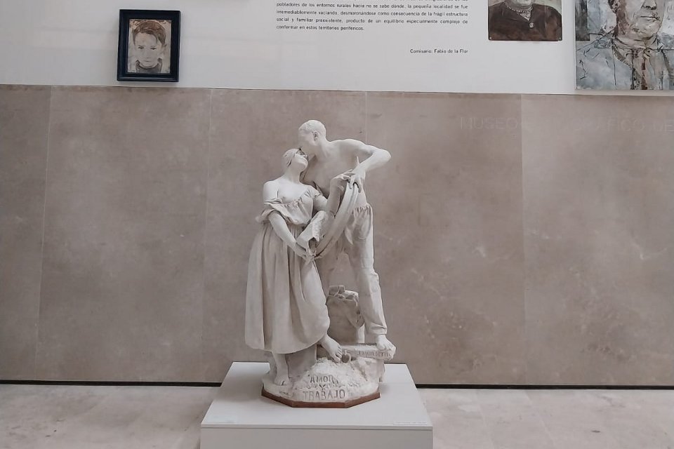 El Museo Etnográfico de Castilla y León incorpora a su exposición una escultura en yeso del Museo Nacional del Prado
