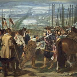Imagen de Las lanzas o La rendición de Breda. Velázquez