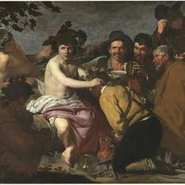Imagen de Los borrachos o el triunfo de Baco. Velázquez