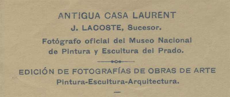 Imagen de membrete de una carta con información del negocio de José Lacoste