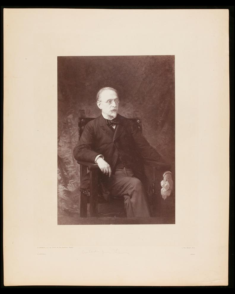 Imagen de J. Laurent. Retrato de Federico de Madrazo por Luis de Madrazo