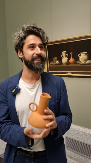 Piezas artesanales de @moisesnieto inspiradas en los bodegones del Museo del Prado